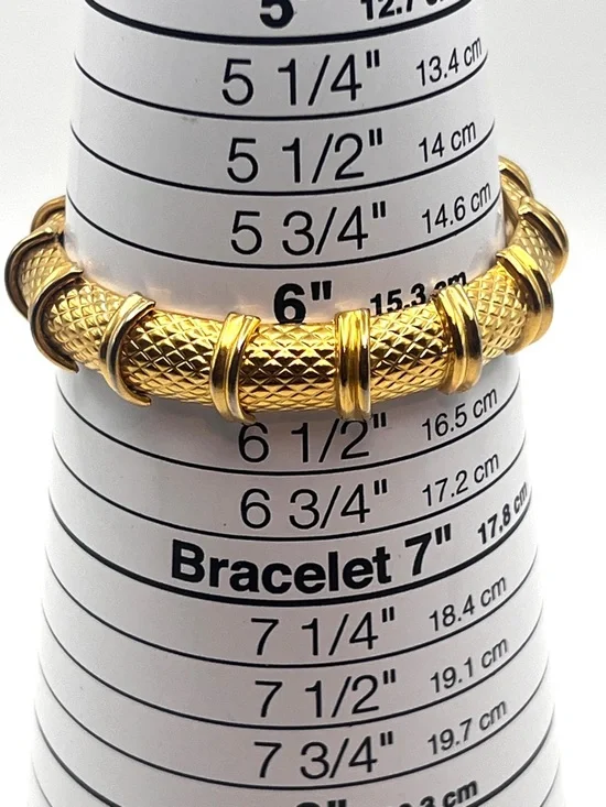 Xanadu Womens Gold Snake Serpentine Wrap Bracelet Watch with Crystal Accents - Picture 4 of 7